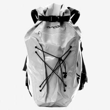 white waterproof backpack