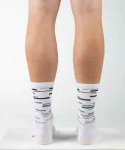 Defeet Aireator DNA (White/Black/Grey) Socks