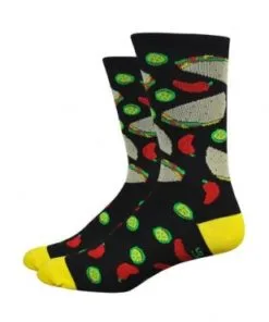 Defeet Aireator Taco Tuesday Socks