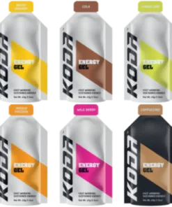 koda - Energy Gel 8x Assorted Flavors (Caf & No Caf)