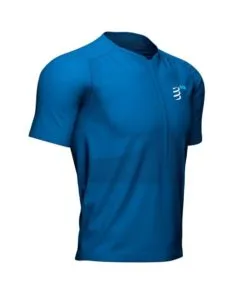 Compressport TRAIL HALF-ZIP FITTED SS TOP - MONT BLANC 2021