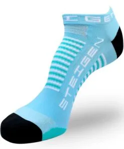 Steigen Zero Length Running Socks Baby Blue