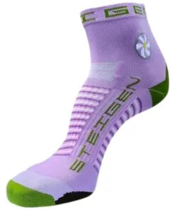 Steigen 1/4 Length Running Socks Lavender