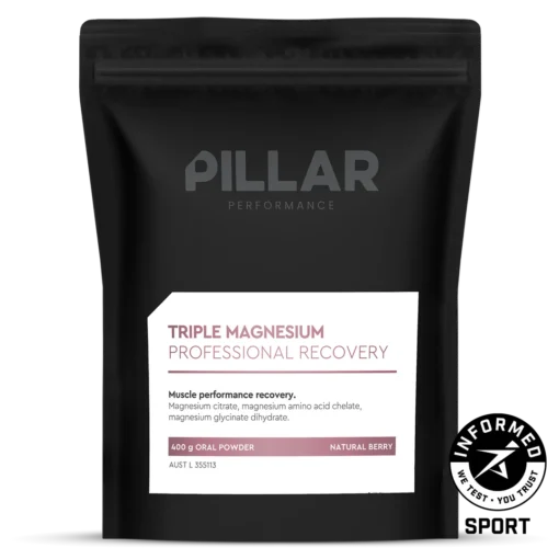 Pillar Triple Magnesium Powder - Natural Berry - Volume Pack