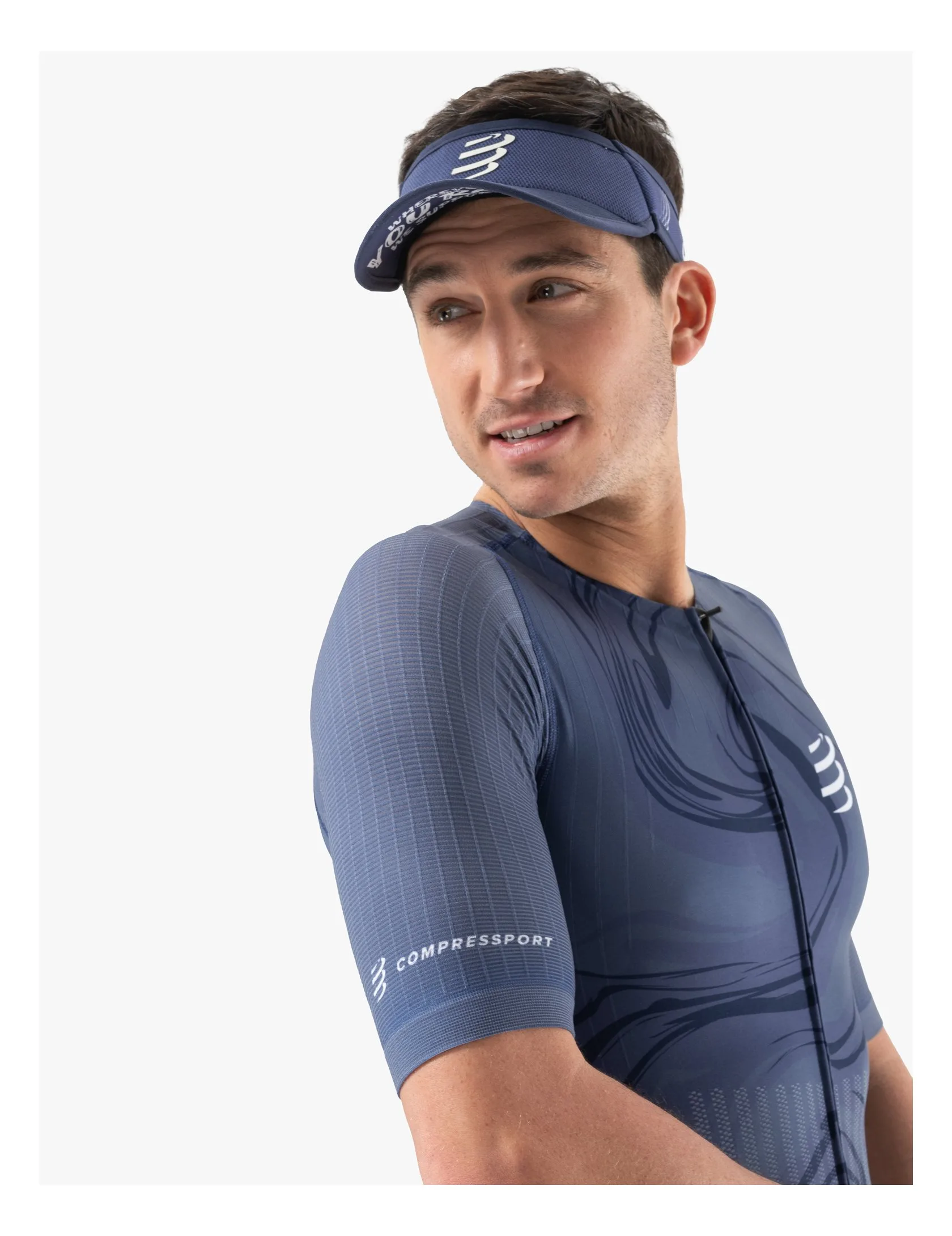 Compressport Aero SS Trisuit M  2025- Indigo Print - Image 5