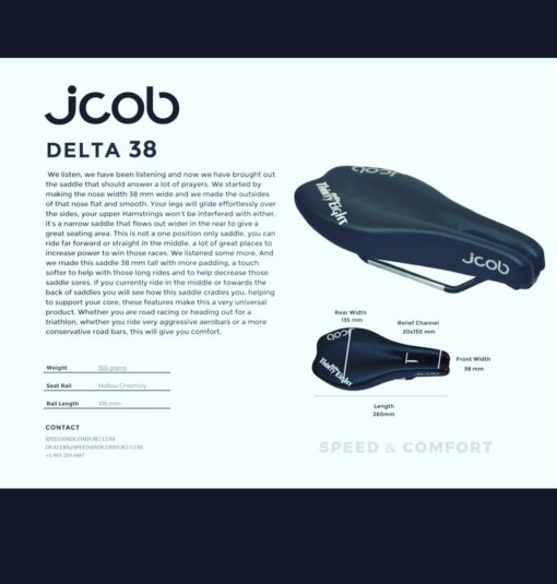 JCOB Saddle Delta 38 - Image 4
