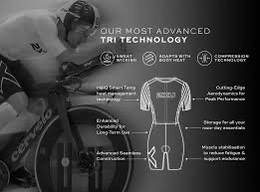 2XU Mens Light Speed React Sleeved Trisuit - Image 8