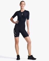 2XU Women's Light Speed React Sleeved Trisuit - Image 19
