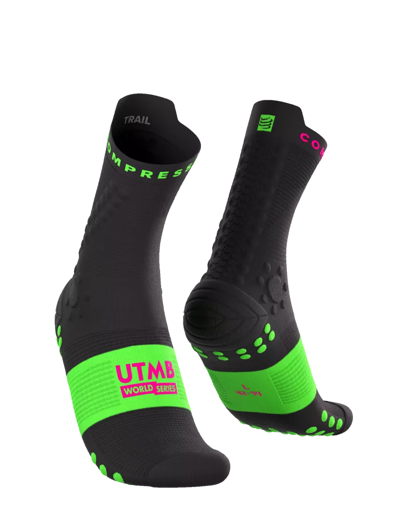 Pro Racing Socks v4.0 Trail - UTMB 2026 - Black