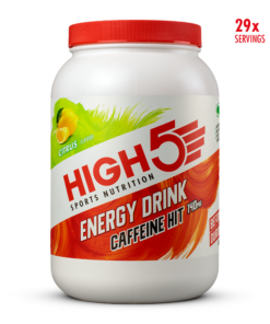 High5 Energy Drink Caffeine Hit 1.4kg Tub (Citrus)